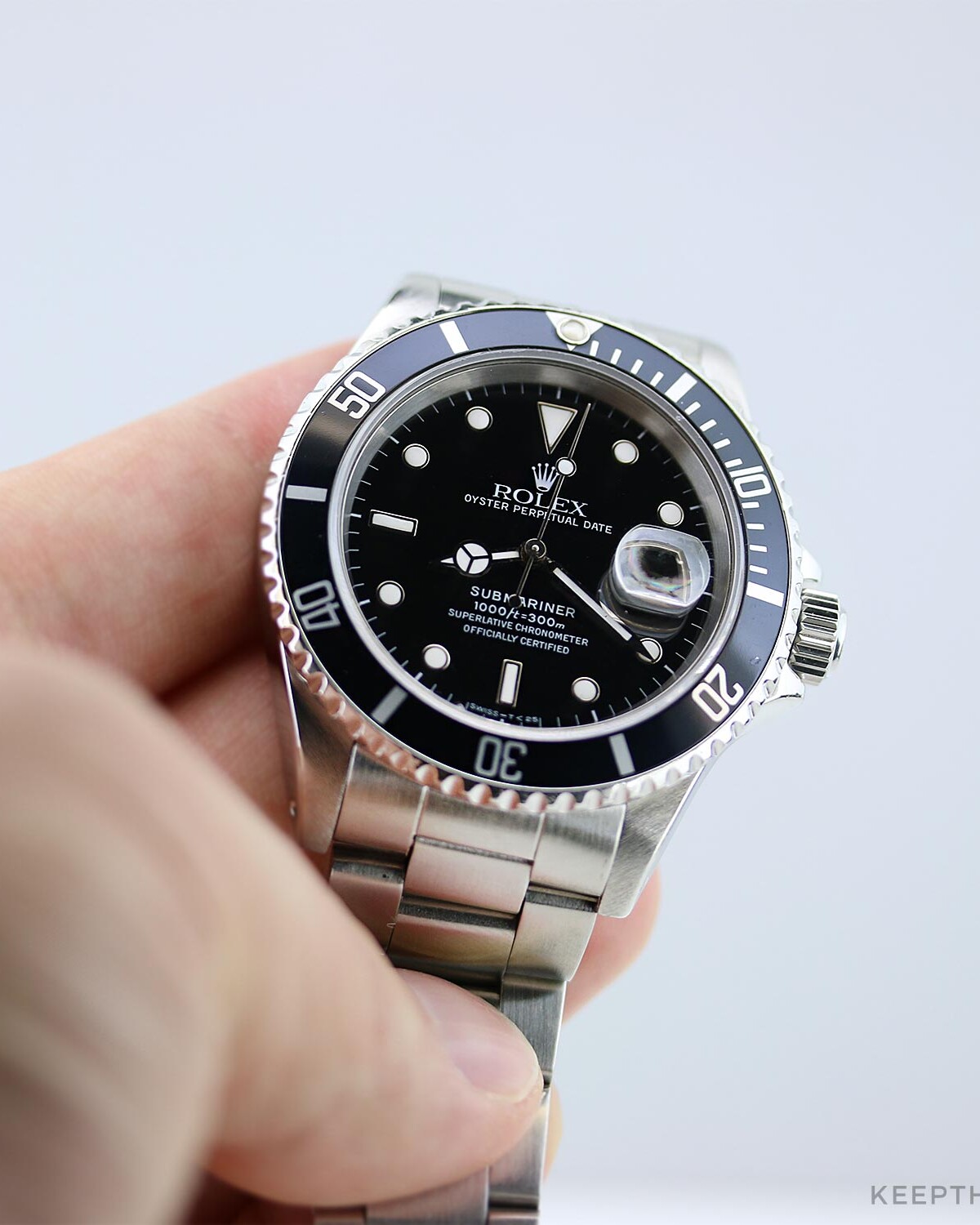 Rolex submariner 16610 weight clearance