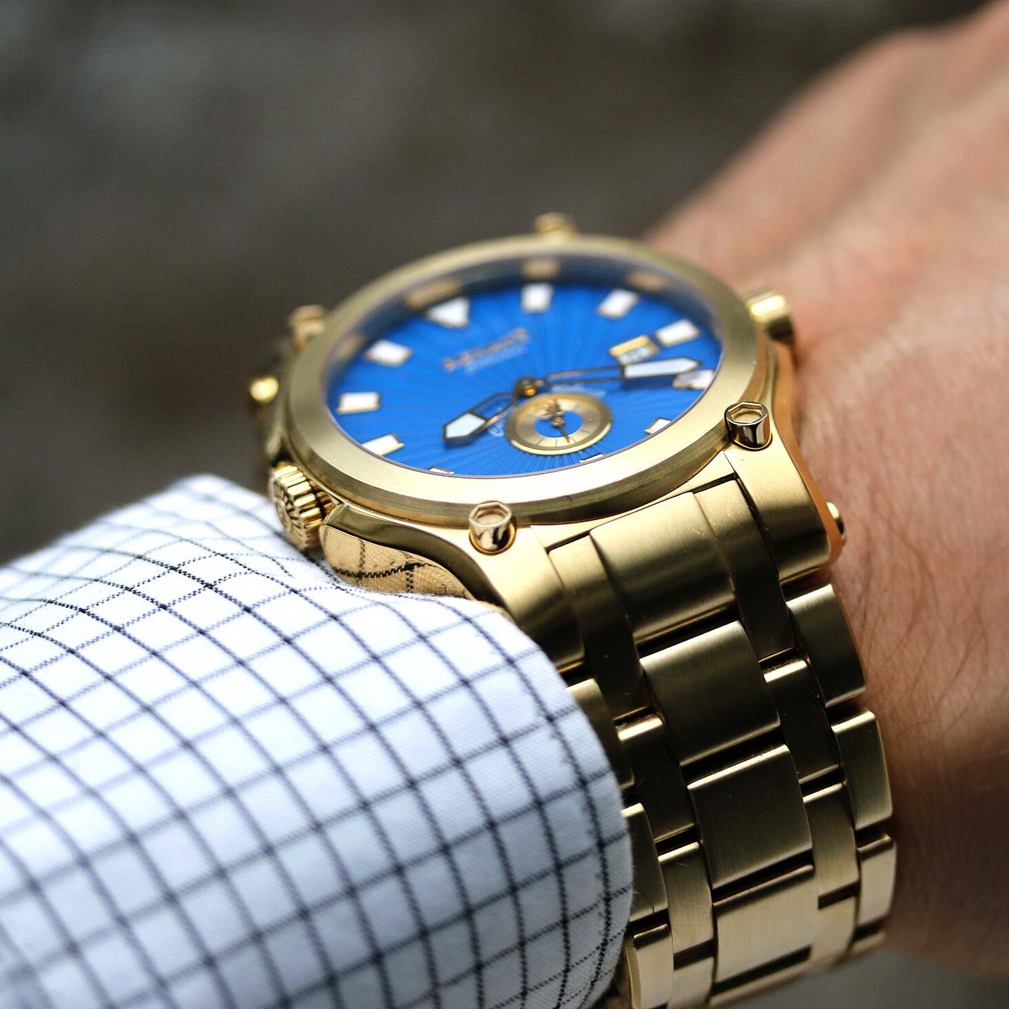 Renato Calibre Robusto Gold Tone KeepTheTime Watches