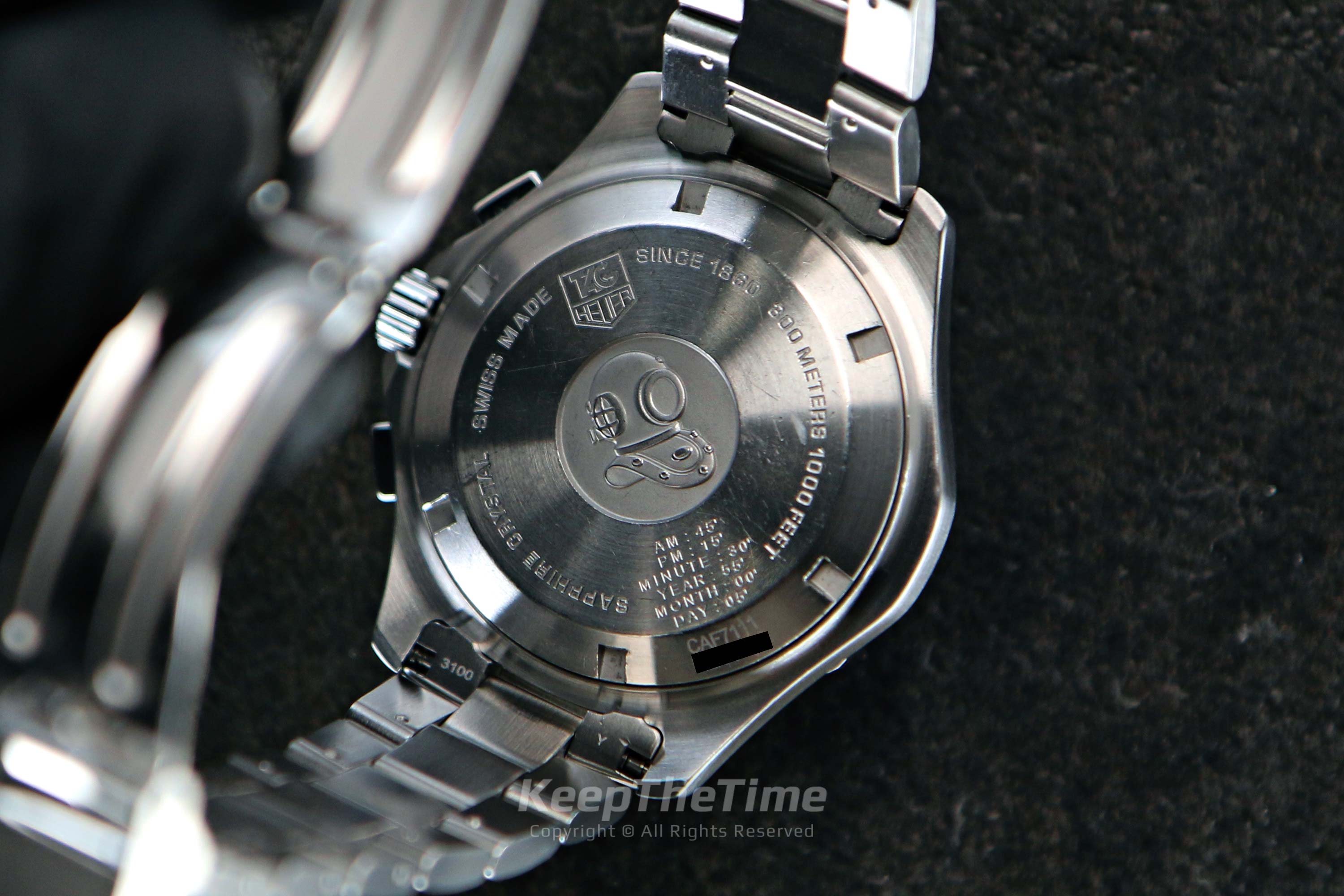 Used TAG Heuer Aquaracer Calibre S Regatta Timer Watch